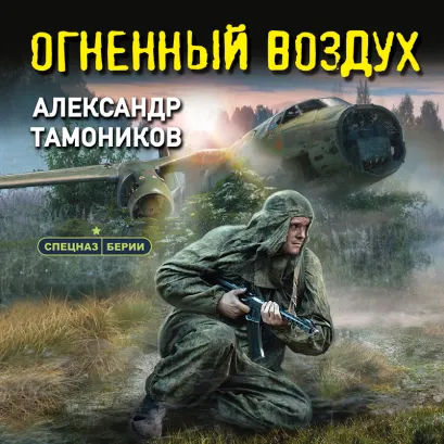 Обложка Огненный воздух Александр Тамоников