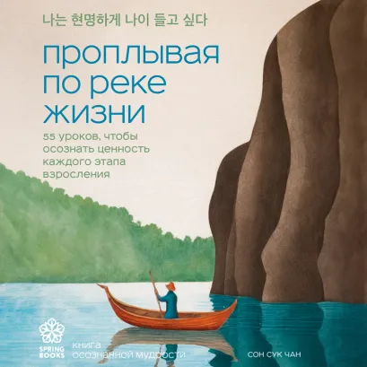 Обложка Проплывая по реке жизни. 55 уроков, чтобы осознать ценность каждого этапа взросления Сон Сук Чан