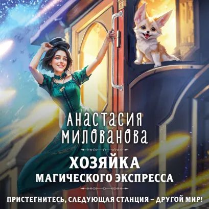 Обложка Хозяйка магического экспресса Анастасия Милованова