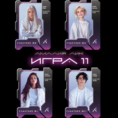 Обложка Игра одиннадцати Амалия Лик