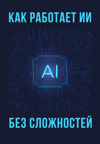 Обложка Как работает ИИ — без сложностей 