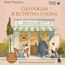 Обложка Однажды я встретил слона. Абсолютный бестселлер в Японии Кейя Мидзуно