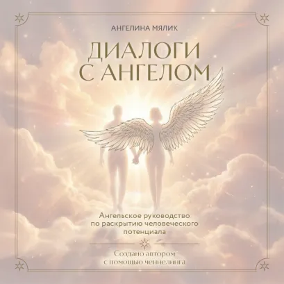 Обложка Диалоги с ангелом Ангелина Мялик