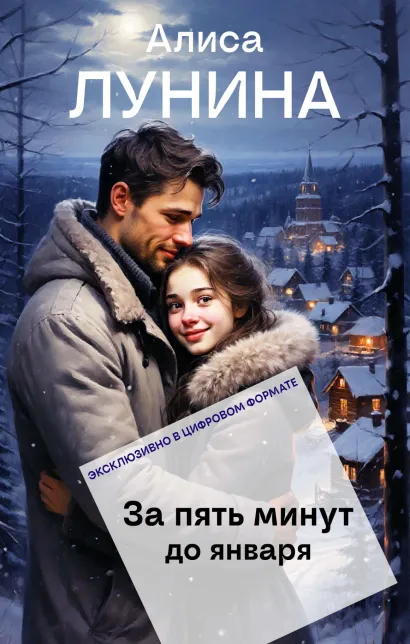 Обложка За пять минут до января Алиса Лунина