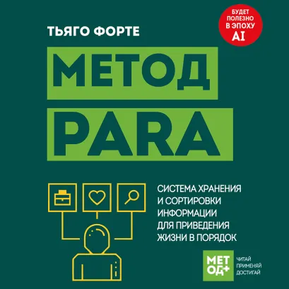 Обложка Метод PARA. Система хранения и сортировки информации для приведения жизни в порядок Тьяго Форте