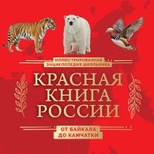 Обложка Красная книга России. От Байкала до Камчатки. Иллюстрированная энциклопедия школьника (48 стр.) Юлия Добрыня
