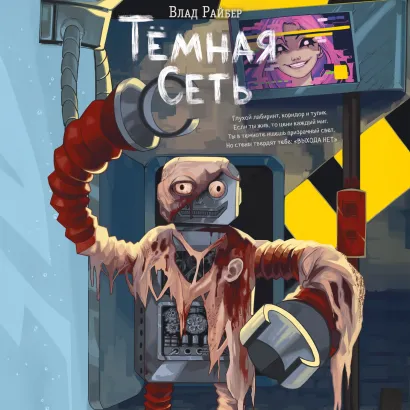 Обложка Темная сеть Влад Райбер