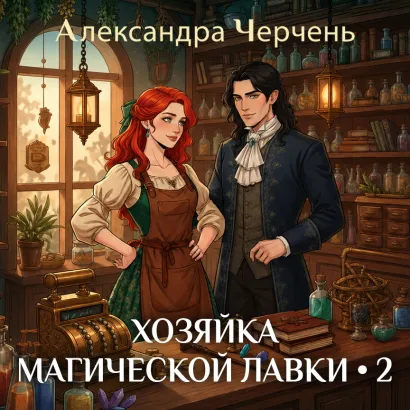 Обложка Хозяйка магической лавки 2 Александра Черчень