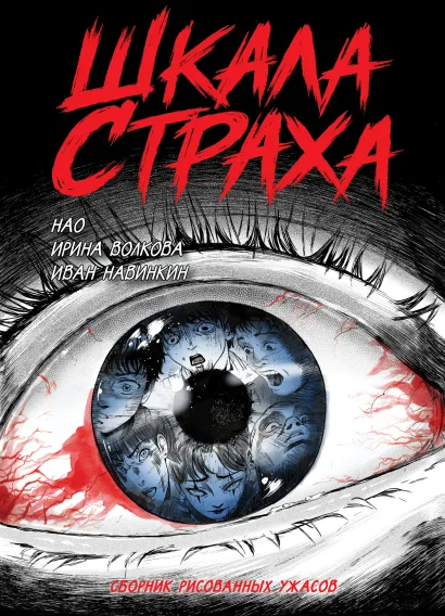 Обложка Шкала страха Нао, Ирина Волкова, Иван Навинкин