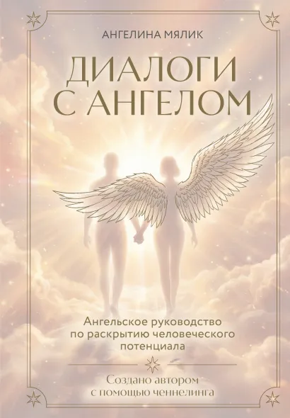 Обложка Диалоги с ангелом Ангелина Мялик