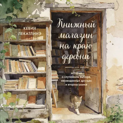Обложка Книжный магазин на краю деревни. История о случайном выборе, неожиданных друзьях и втором шансе Кевин Лекатлинэ