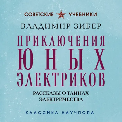 Обложка Приключения юных электриков. Рассказы о тайнах электричества Владимир Зибер