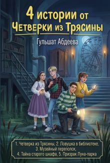 Обложка 4 истории от Четверки из Трясины Гульшат Абдеева