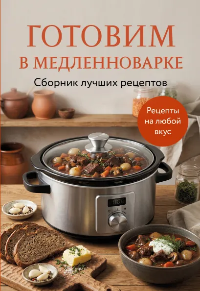Обложка Готовим в медленноварке. Сборник лучших рецептов