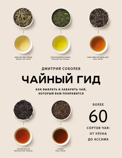 Обложка Чайный гид. Как выбрать и заварить чай, который вам понравится. Более 60 сортов чая: от улуна до ассама Дмитрий Соболев