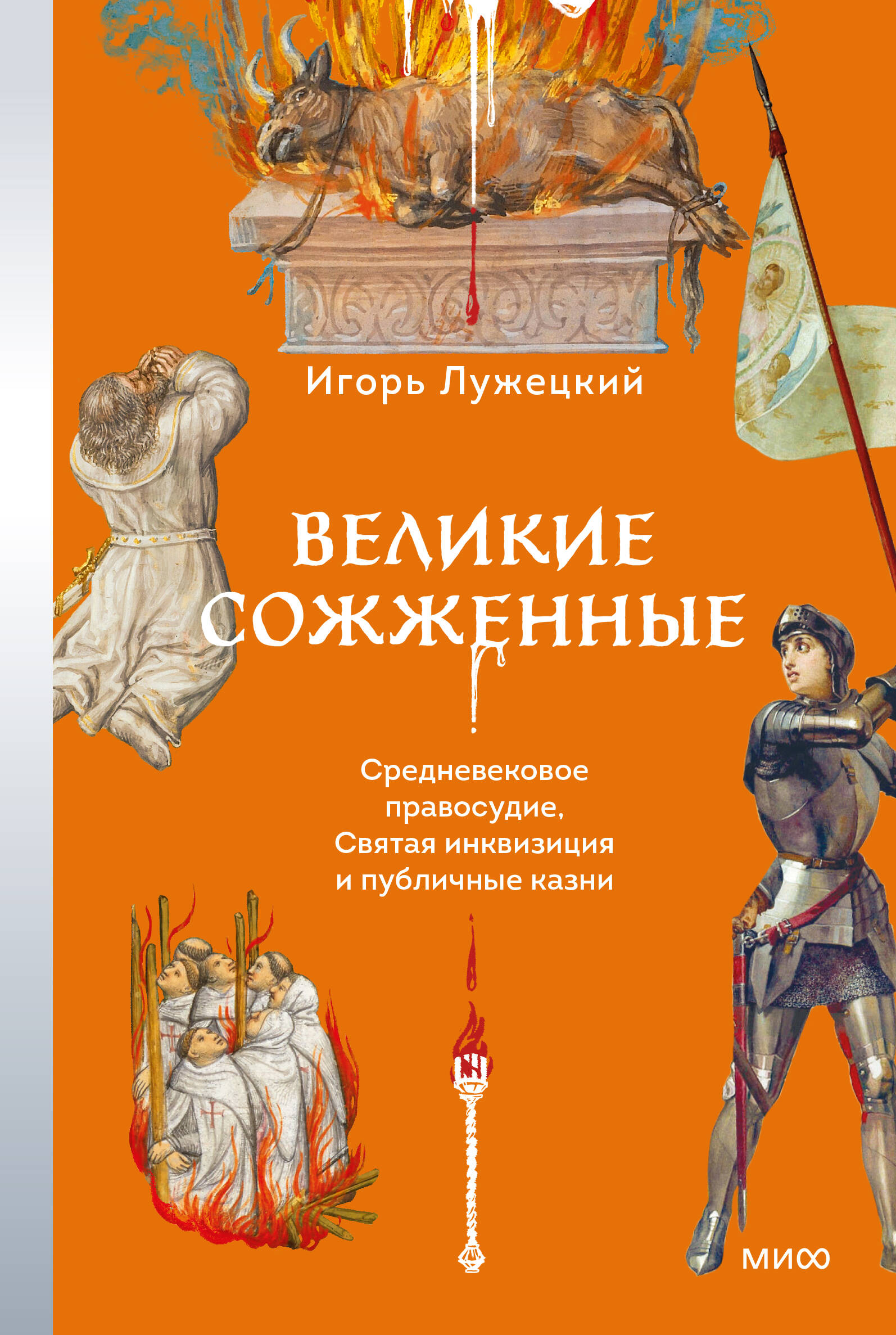  книга Великие сожженные. Средневековое правосудие, святая инквизиция и публичные казни